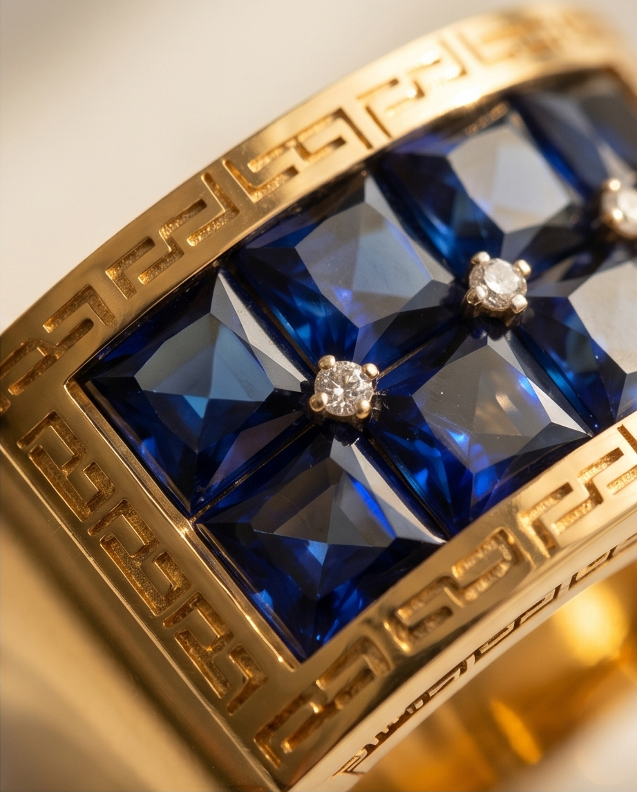 Δαχτυλίδι 14k Χρυσό Μαίανδρος Prince M224 (Επιλογές)