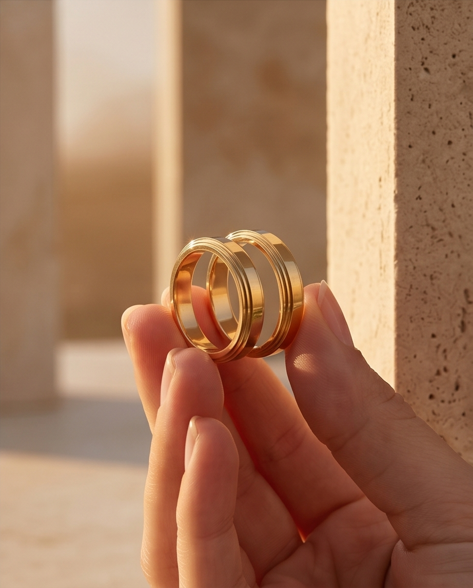 Βέρα Γάμου  14K χρυσή (επιλογές)  0078